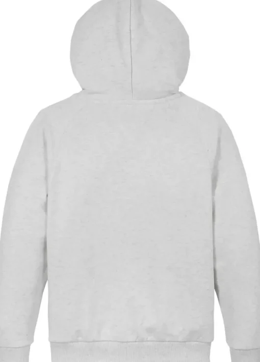 Tommy Hilfiger varsity logo hoodie lichtgrijs