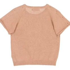 Wheat gebreide korte mouwen top