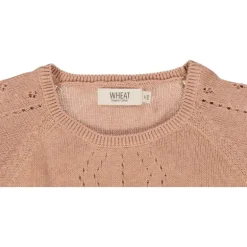 Wheat gebreide korte mouwen top