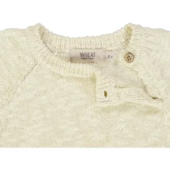 Wheat gebreide korte mouwen top