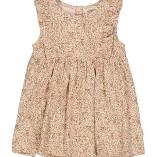 Wheat rose flowers baby meisjes jurk Vianna