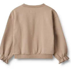 Wheat sweater Nelly met hart