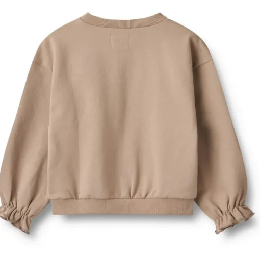 Wheat sweater Nelly met hart