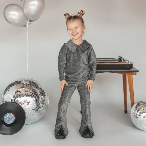 Your Wishes glitter flared legging