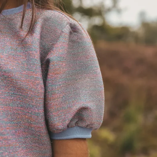 Your Wishes puff glitter sleeve