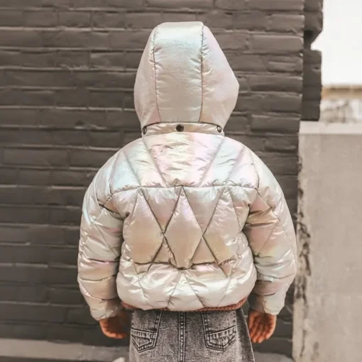 Your Wishes winterjas OTTA metallic