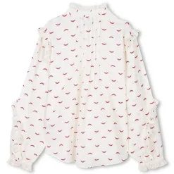 Zadig & Voltaire all-over logo blouse
