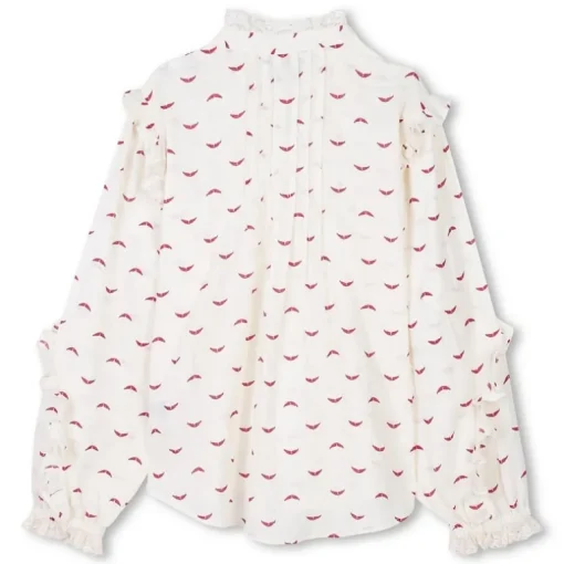 Zadig & Voltaire all-over logo blouse