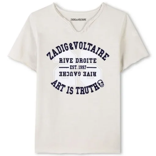 Zadig & Voltaire art is truth t-shirt beige