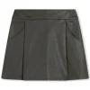 Zadig&Voltaire leather look rok