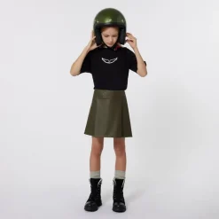 Zadig&Voltaire leather look rok